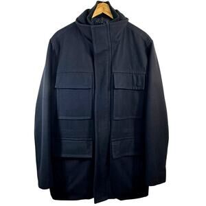 Marc New York by Andrew Marc Men's  Wool Coat Military Style Jacket Size Large